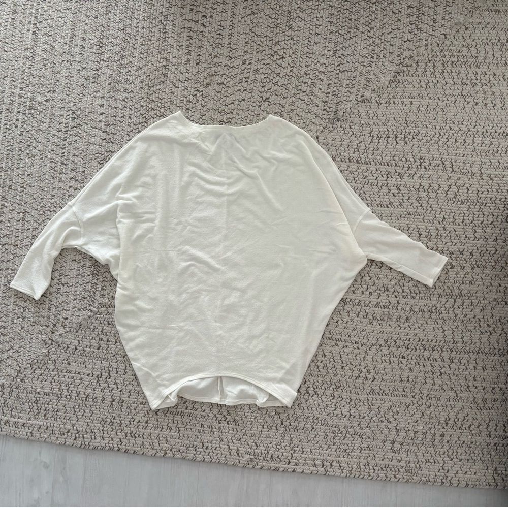 NEVER WORN, WITH TAGS. Express Women's White Long Sleeve Top